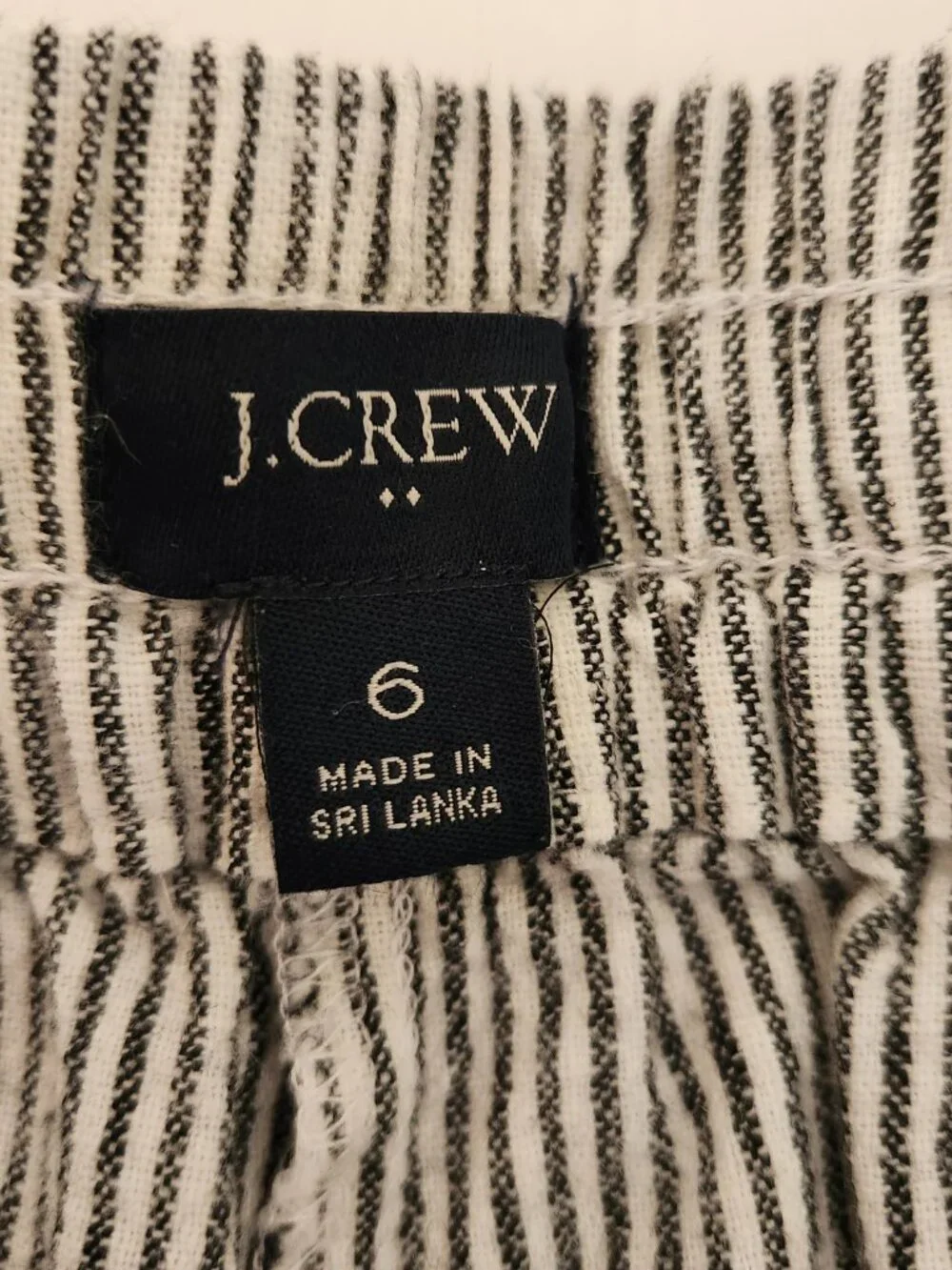 J. Crew crew striped